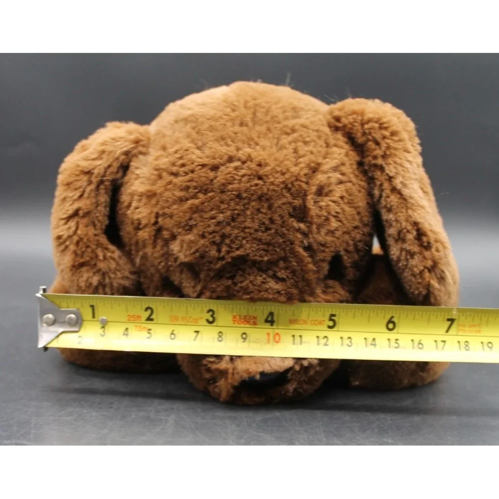 GUND Dark Brown Plush Dog Stuffed Animal Floppy Puppy Soft Toy 12